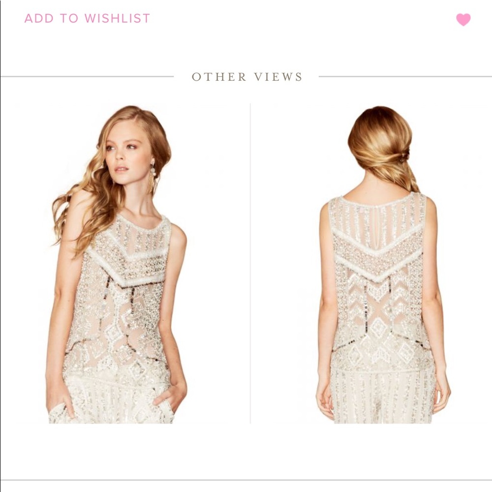 Calypso St. Barth embellished tank